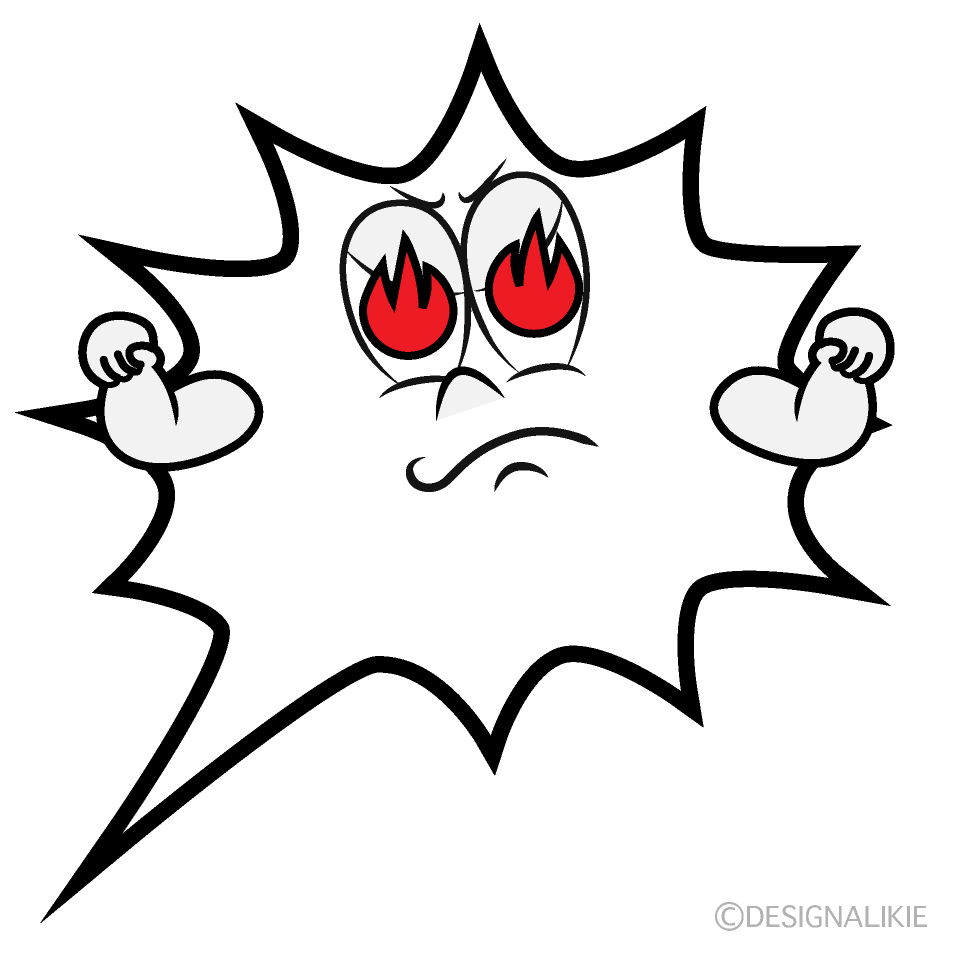 Enthusiasm Speech Bubble Cartoon Character Image