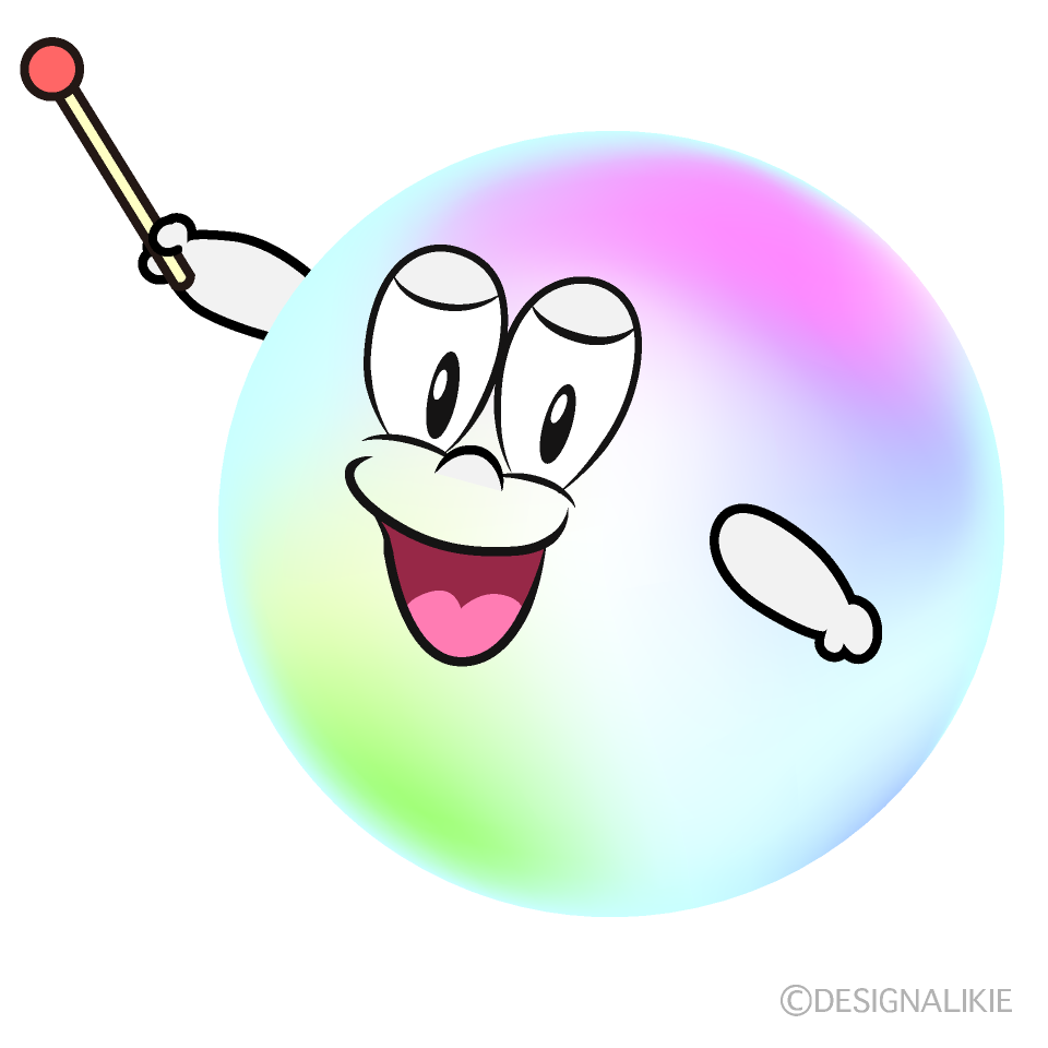 Speaking Bubble Cartoon Character Image