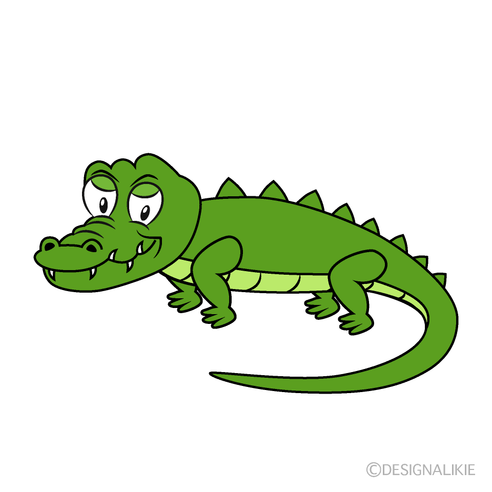 Crocodile Cartoon Character Image