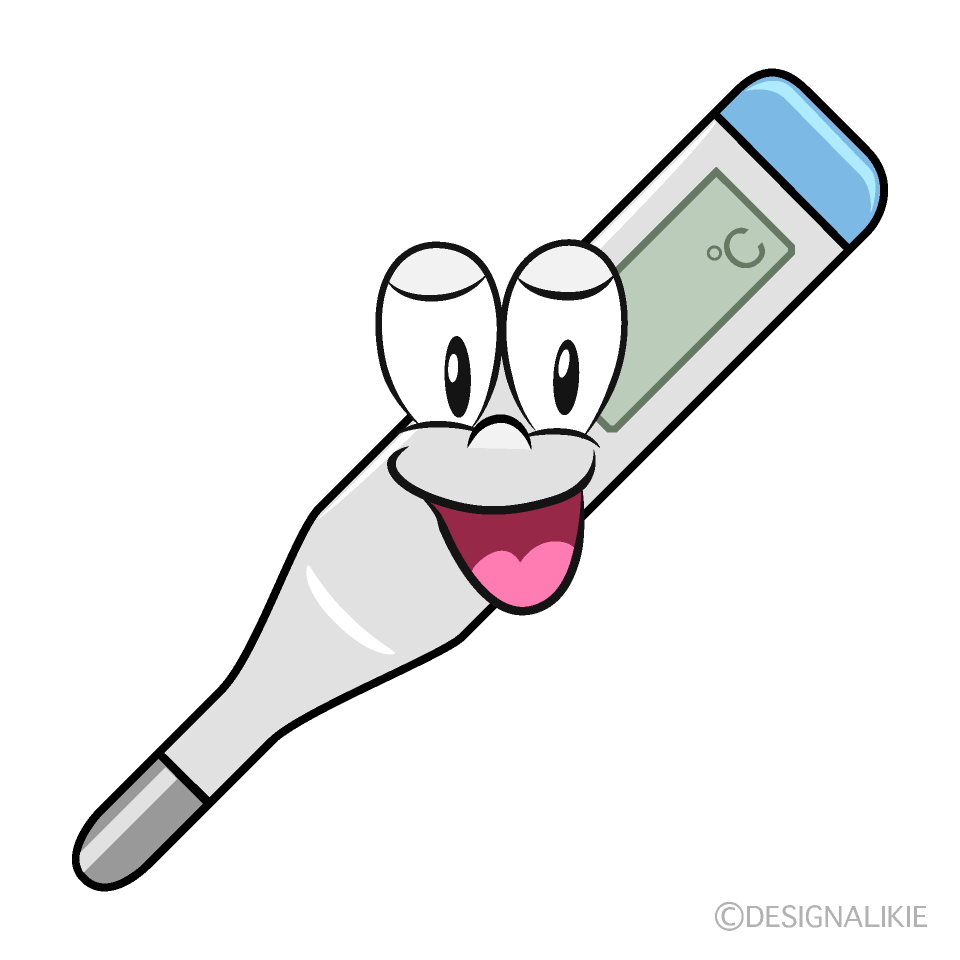 Termómetro Médico Sonriente Animado