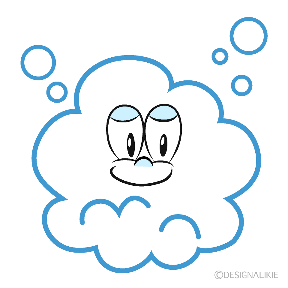 Soap Bubble Cartoon Character Image