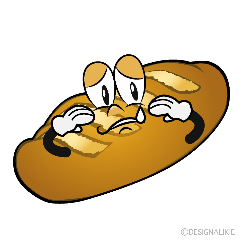 Pan Francés Triste Animado