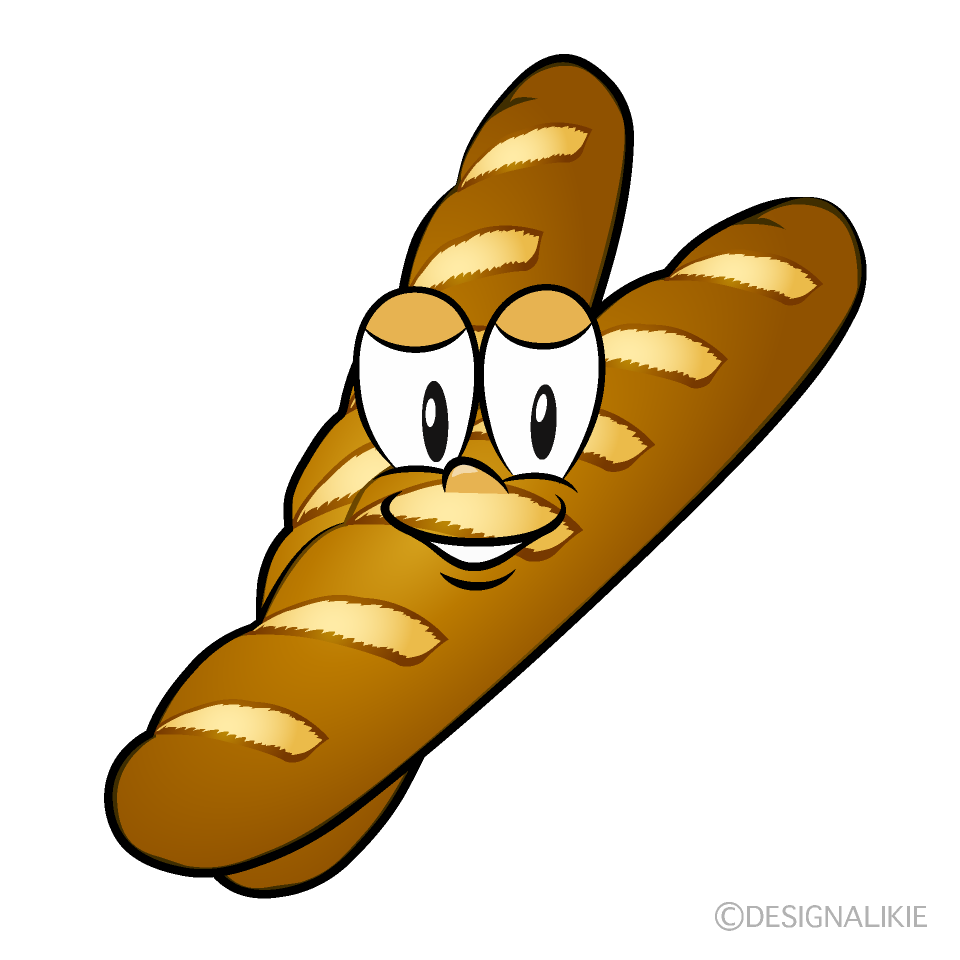 Baguette Cartoon Character Image