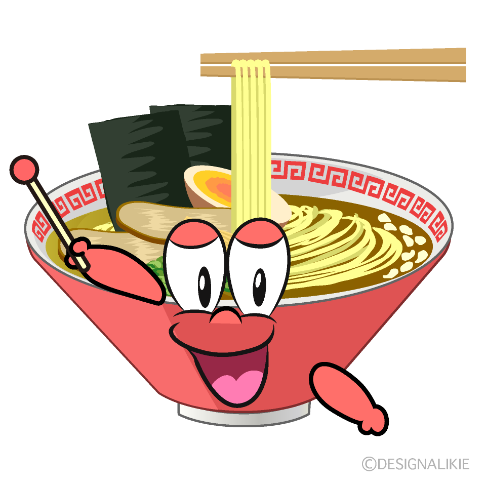Speaking Ramen Cartoon Character Image