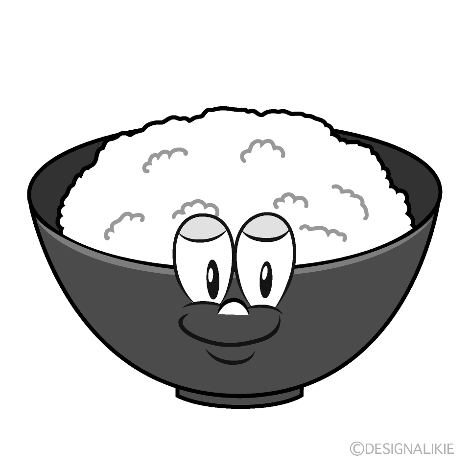 Rice Cartoon Character Image