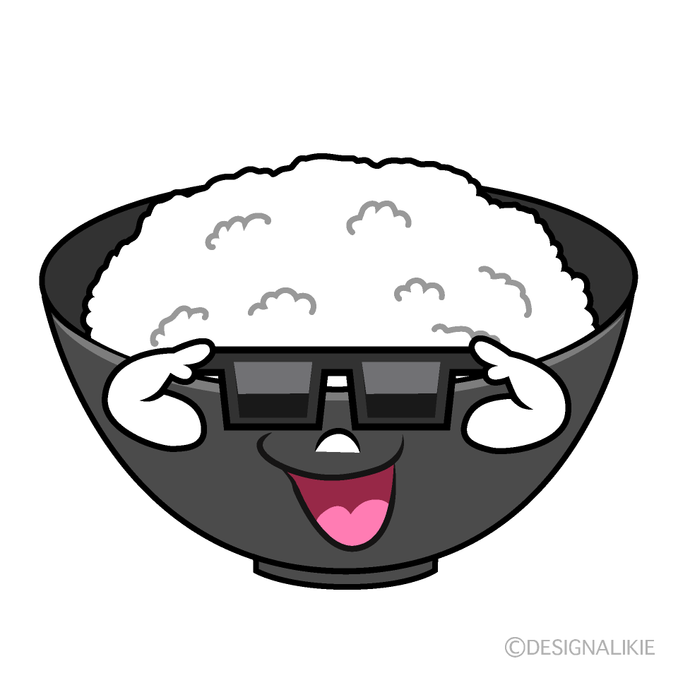 Cool Rice Cartoon Character Image
