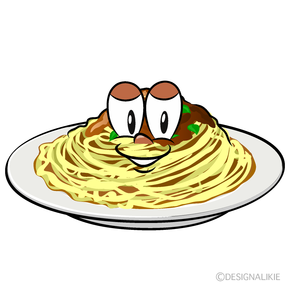 Spaghetti Cartoon Character Image