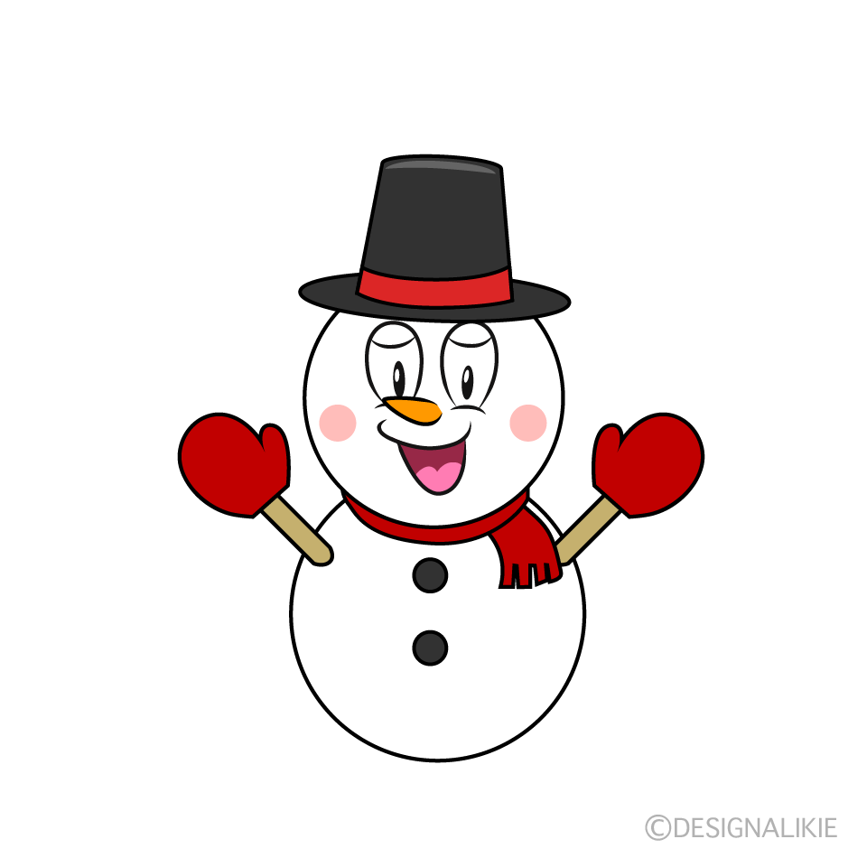 Snowman Cartoon Character Image
