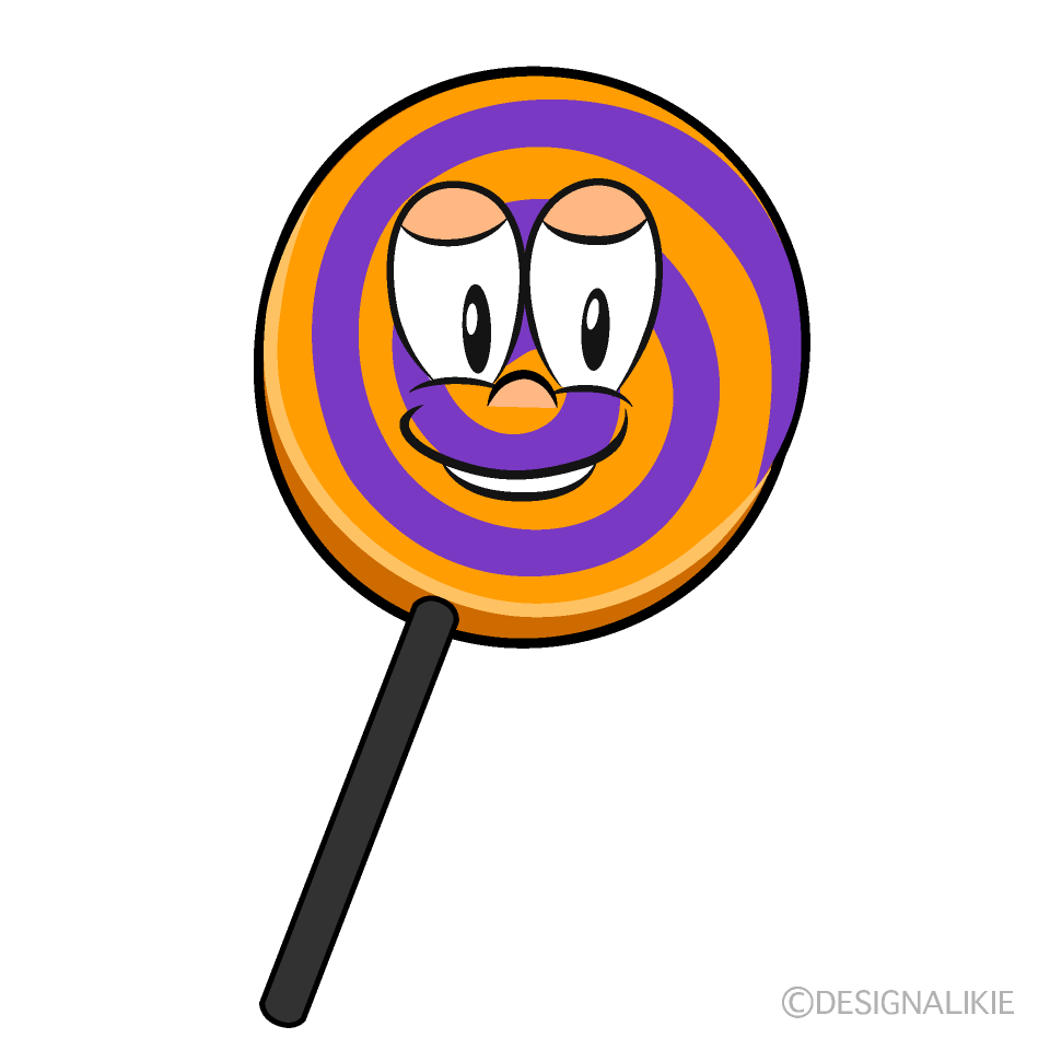 Halloween Lollipop Cartoon Character Image