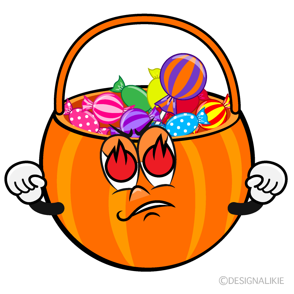 Enthusiasm Halloween Candy Cartoon Character Image