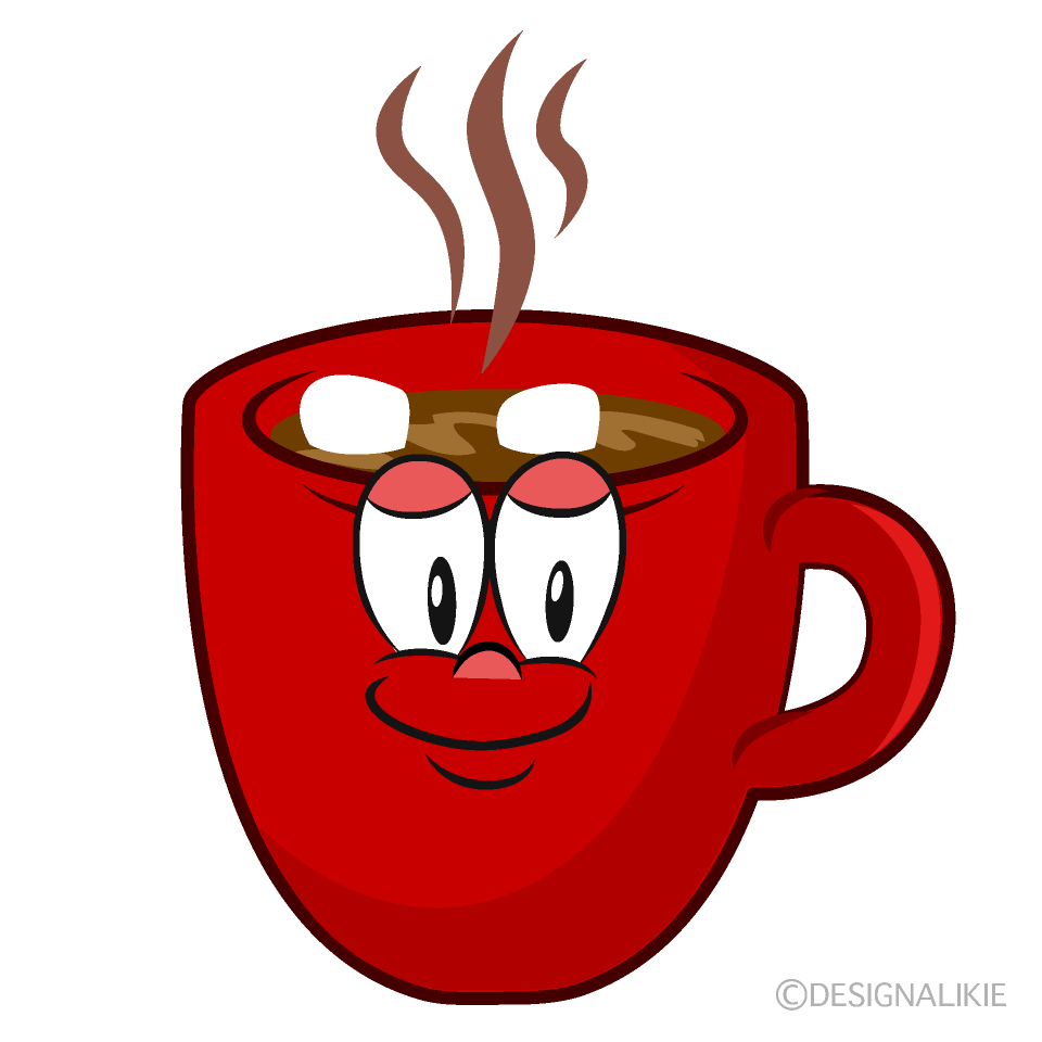 Hot Chocolate Cartoon Character Image