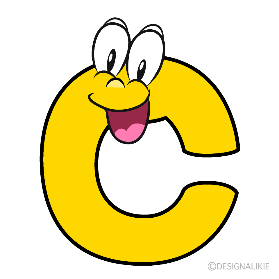 Surprising C Cartoon Character Image