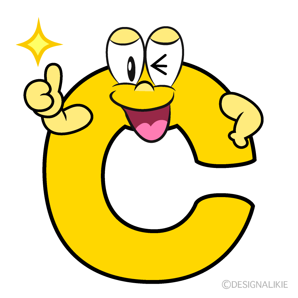 Thumbs up C Cartoon Character Image