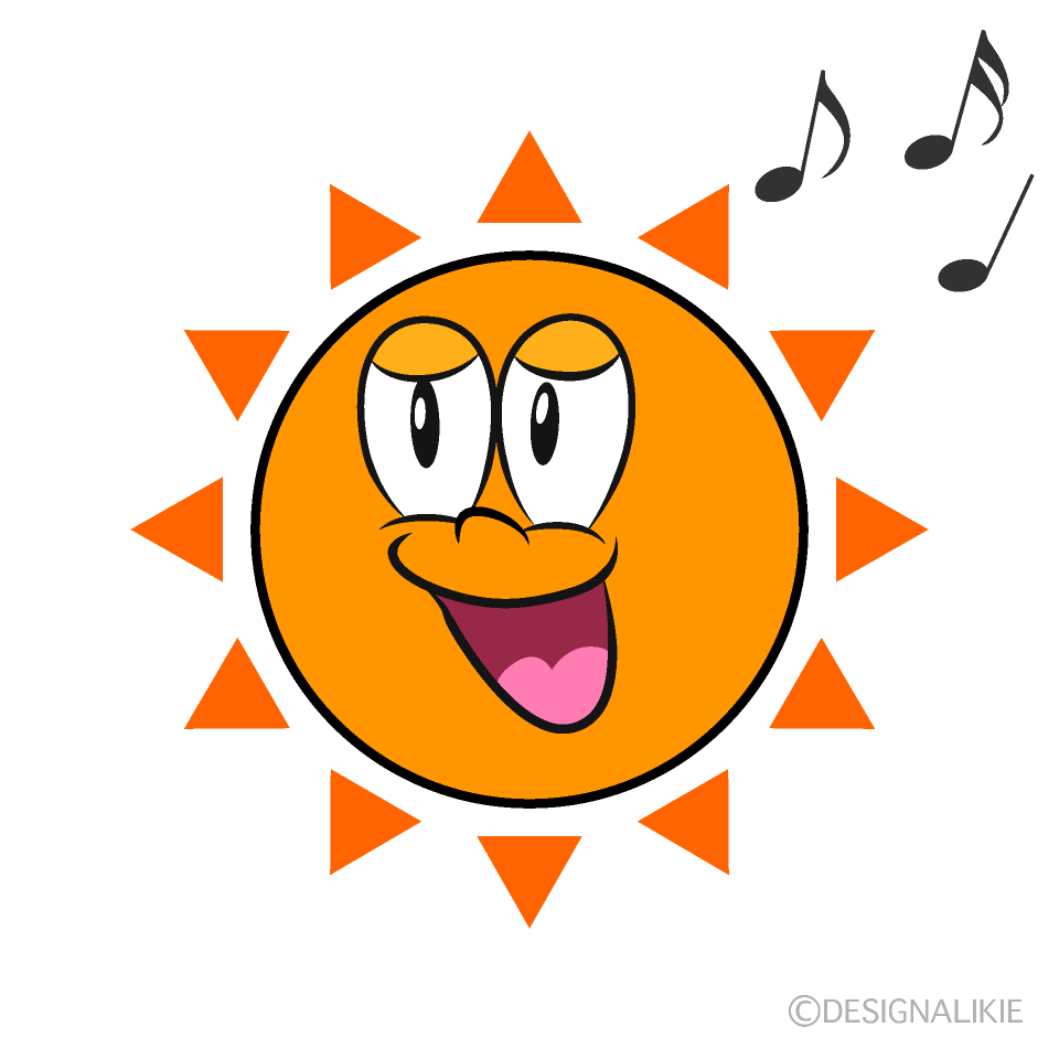Sing Sun Cartoon Character Image