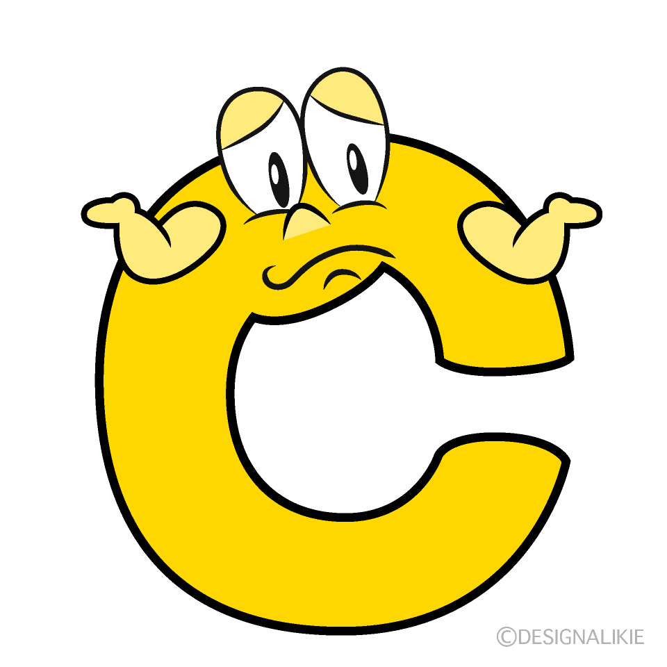 Troubled C Cartoon Character Image