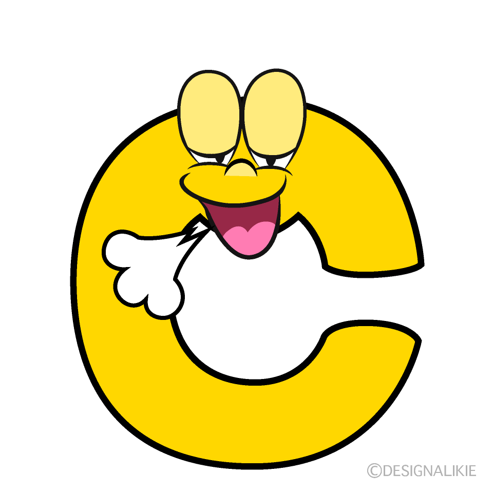 Relaxing C Cartoon Character Image
