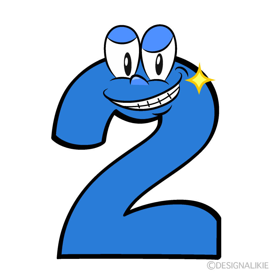 Grinning 2 Cartoon Character Image