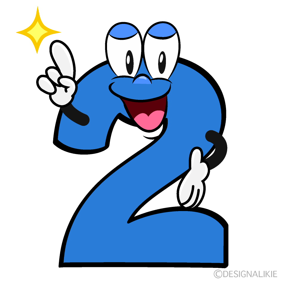 Posing 2 Cartoon Character Image