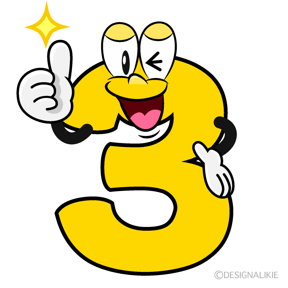 Thumbs up 3 Cartoon Character Image