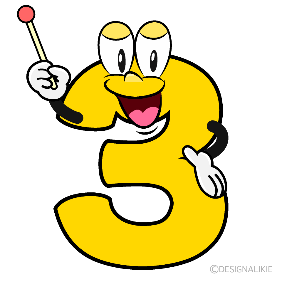 Speaking 3 Cartoon Character Image