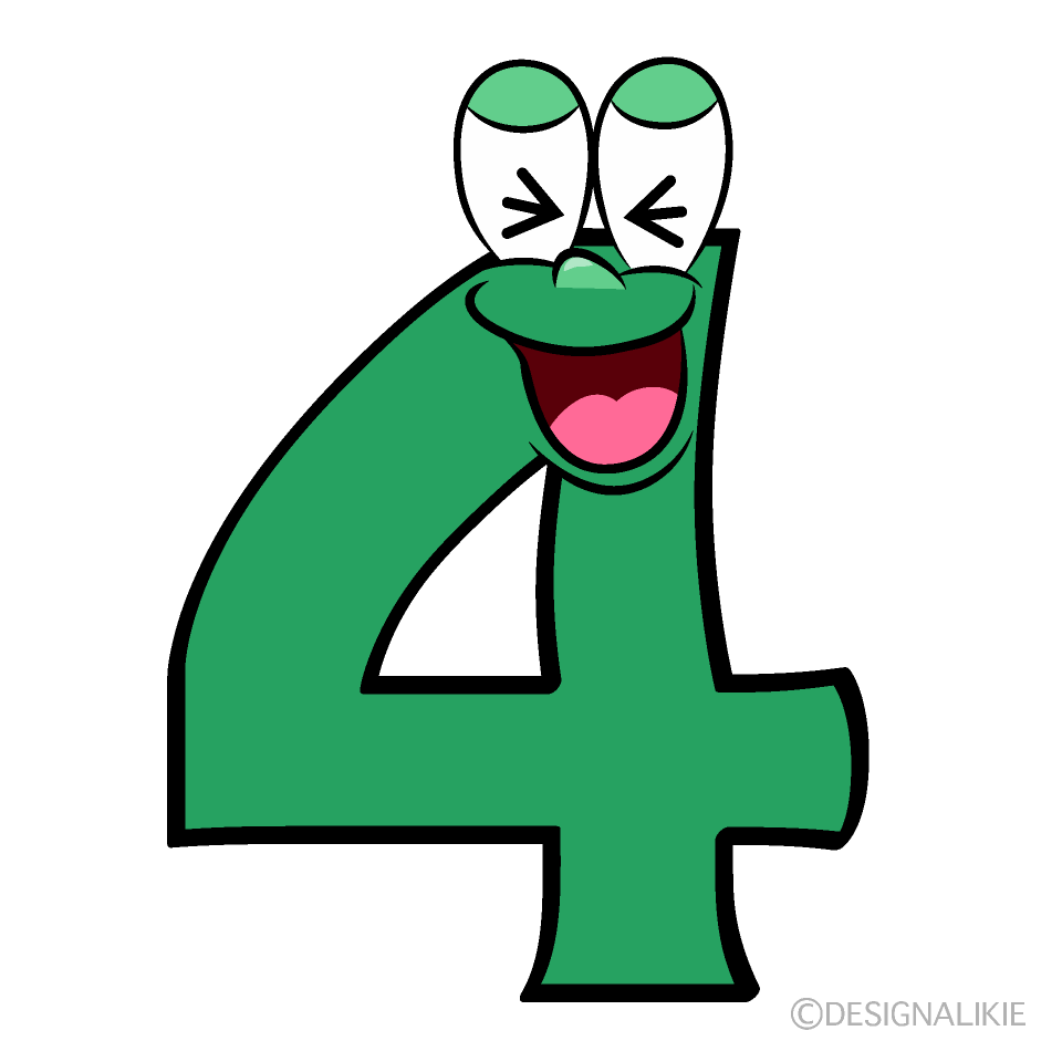 Laughing 4 Cartoon Character Image