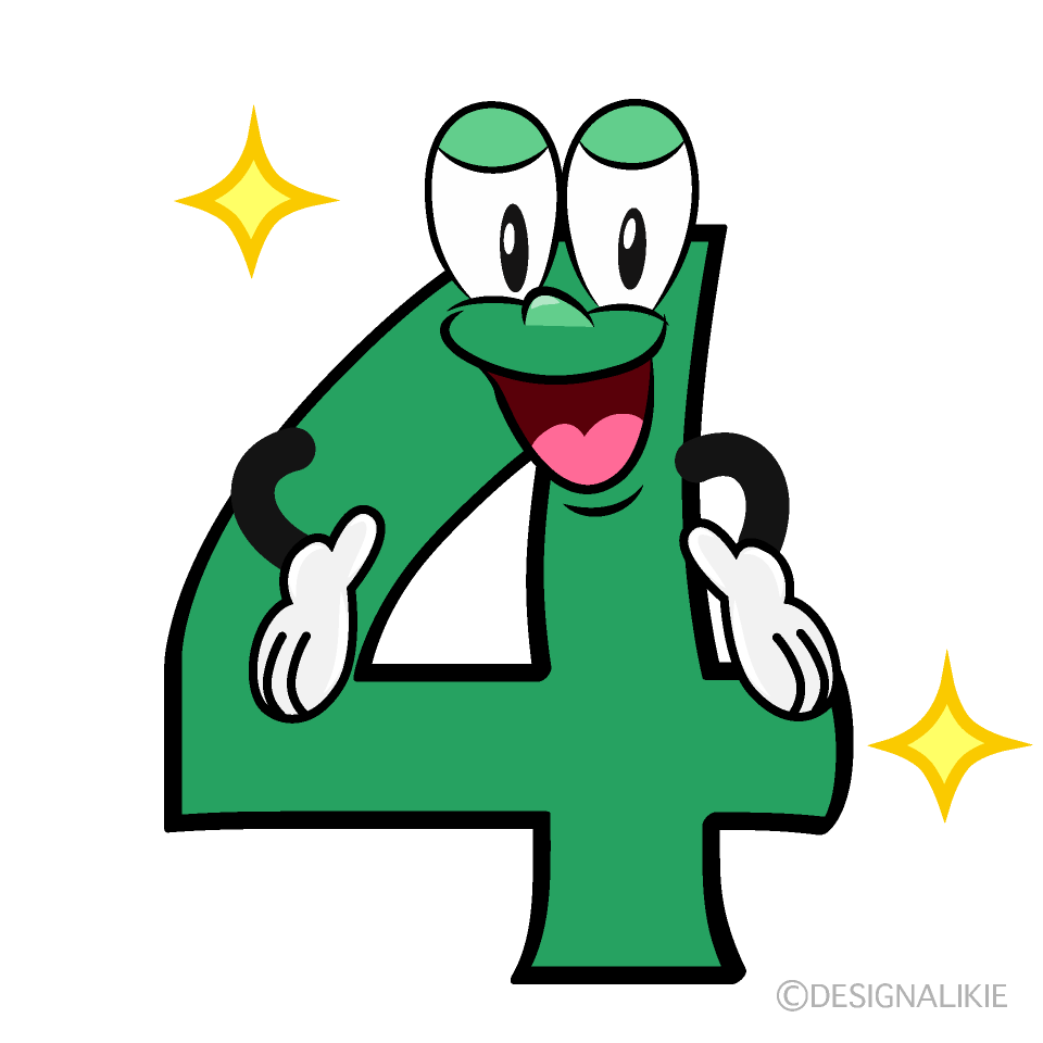Glitter 4 Cartoon Character Image