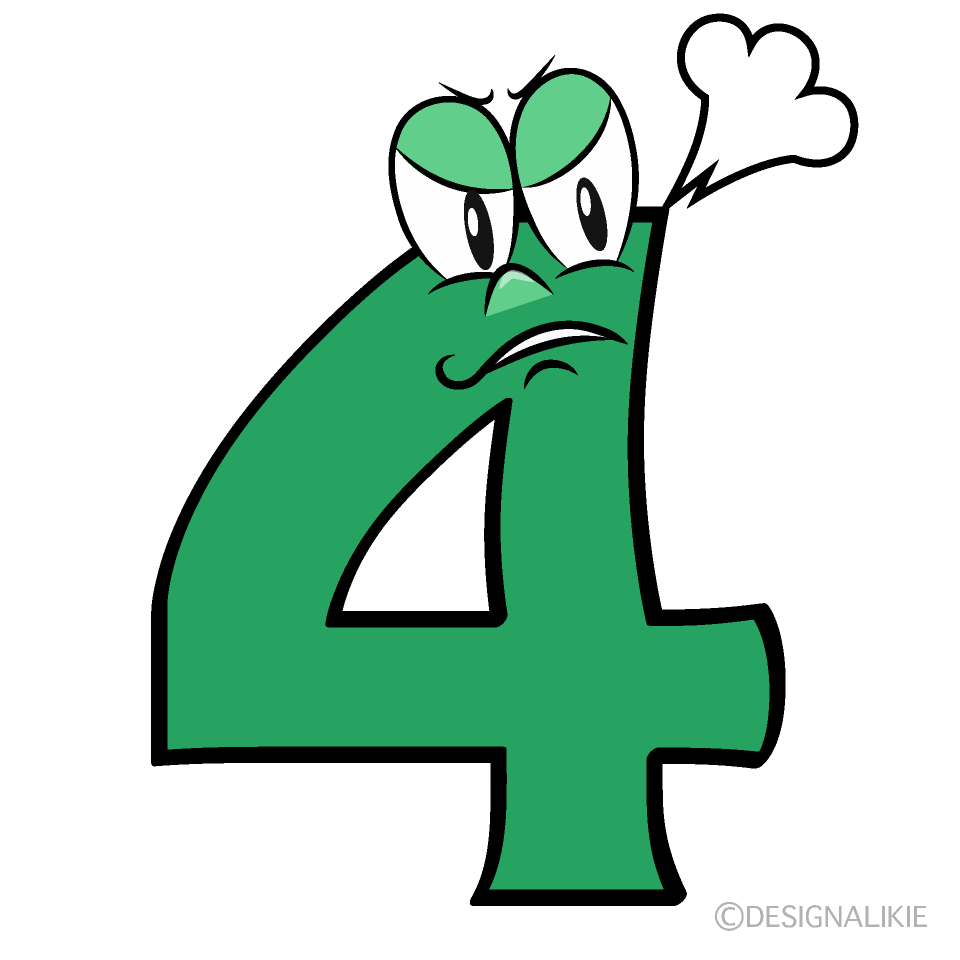 Angry 4 Cartoon Character Image