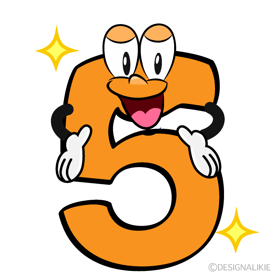 Glitter 5 Cartoon Character Image