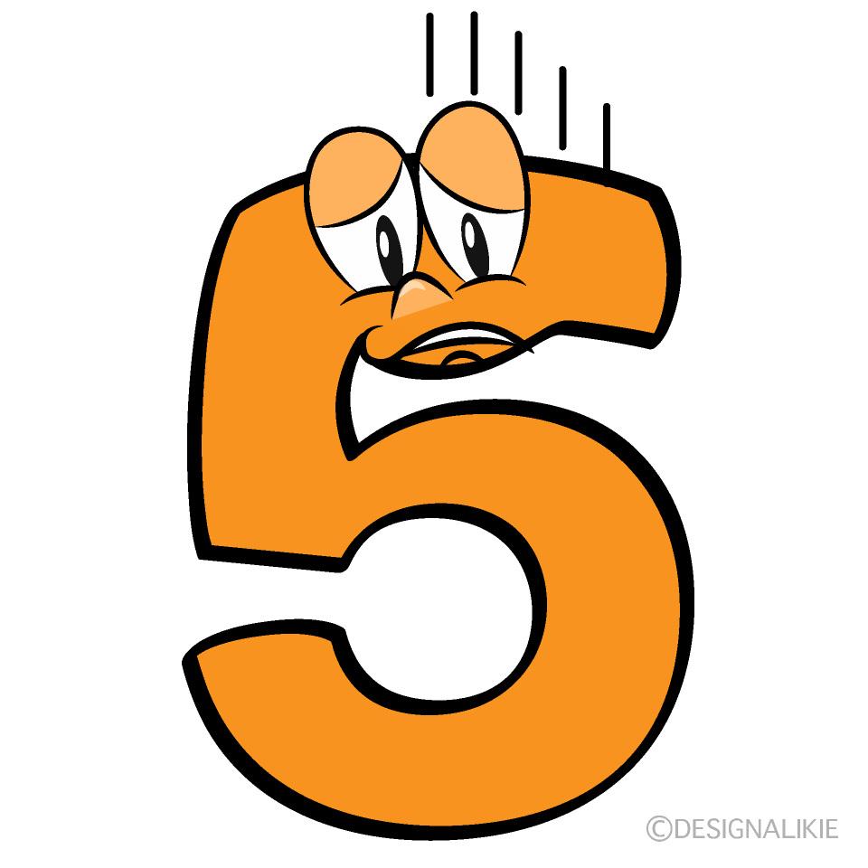 Depressed 5 Cartoon Character Image