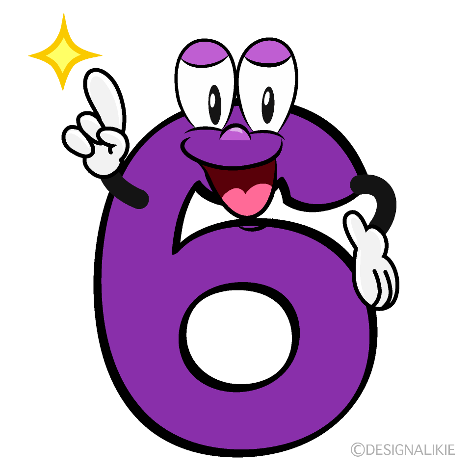 Posing 6 Cartoon Character Image