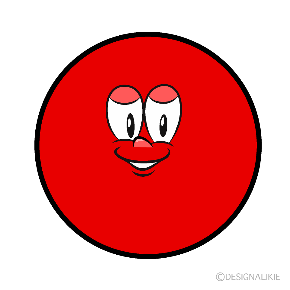 Circle Cartoon Character Image