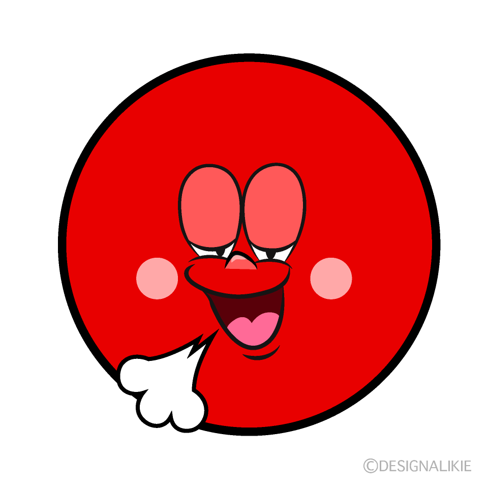 Relaxing Circle Cartoon Character Image