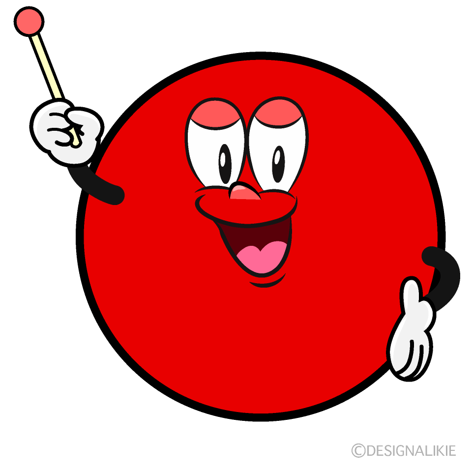 Speaking Circle Cartoon Character Image