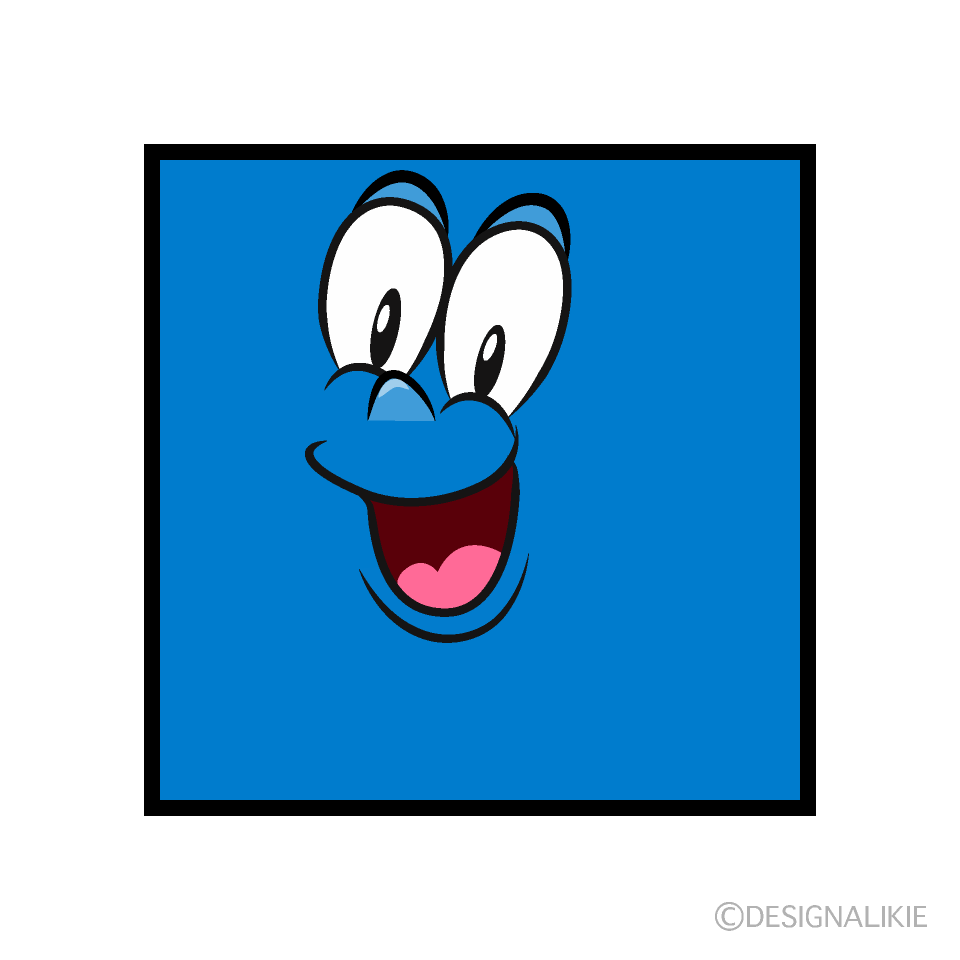 Surprising Square Cartoon Character Image