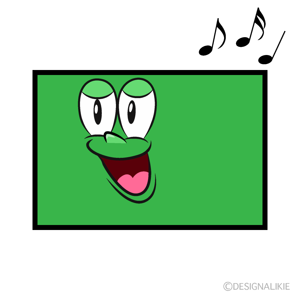 Rectángulo Cantante Animado