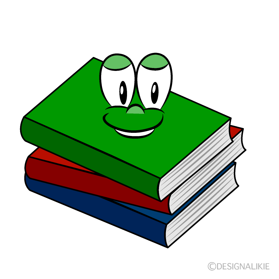 Books Cartoon Character Image