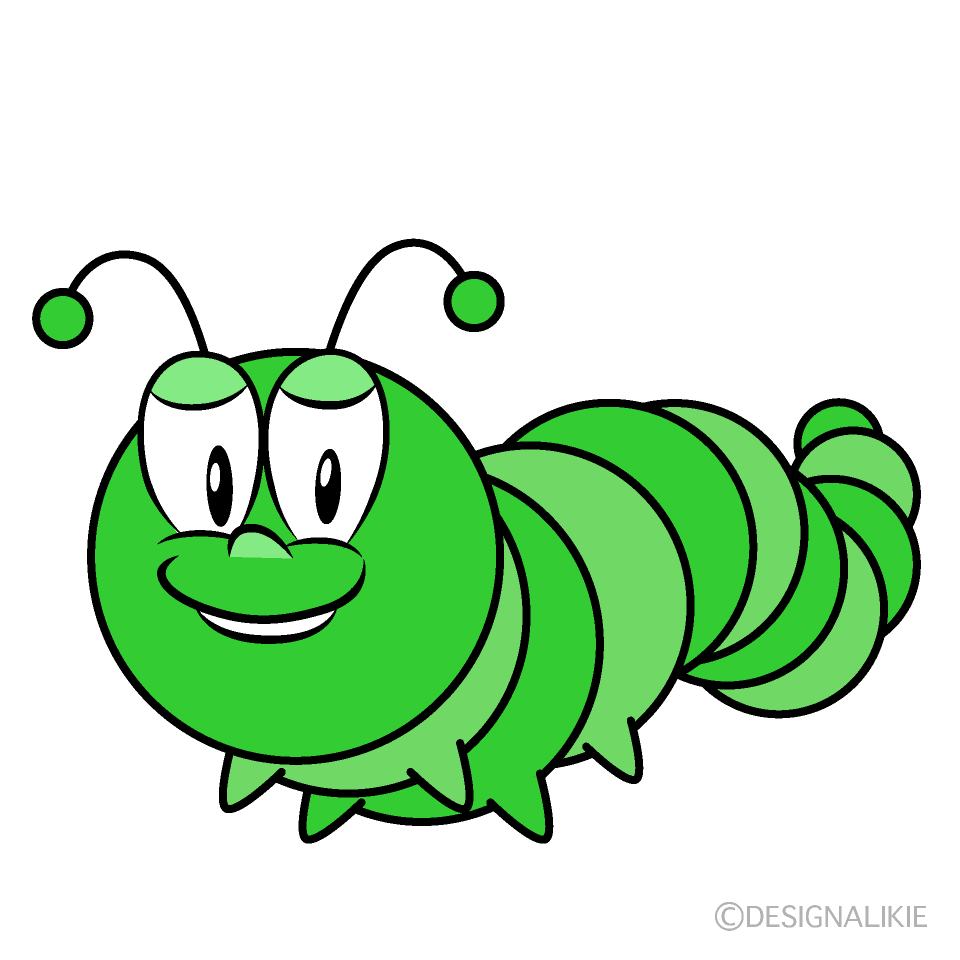 Caterpillar Cartoon Character Image