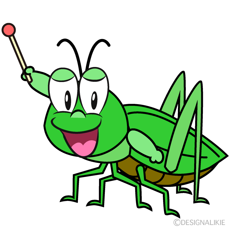 Saltamontes Hablando Animado