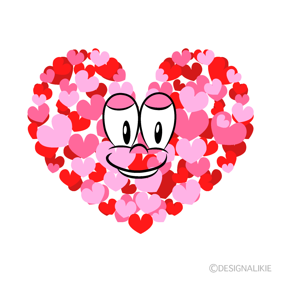 Hearts Cartoon Character Image