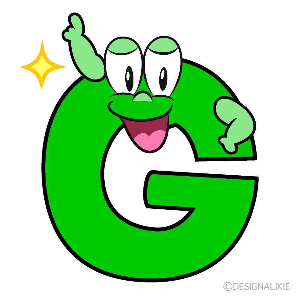 Posing G Cartoon Character Image