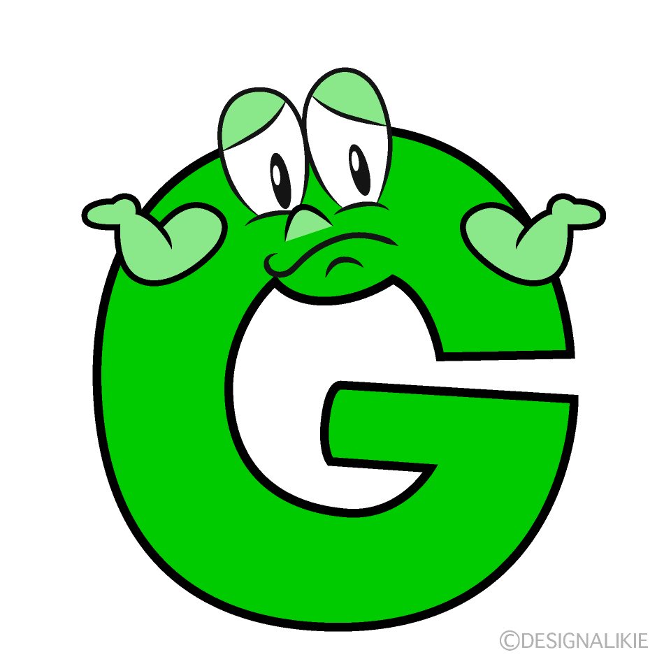 Troubled G Cartoon Character Image