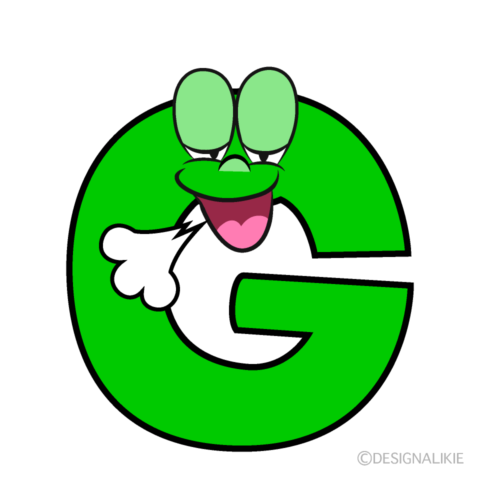 Relaxing G Cartoon Character Image