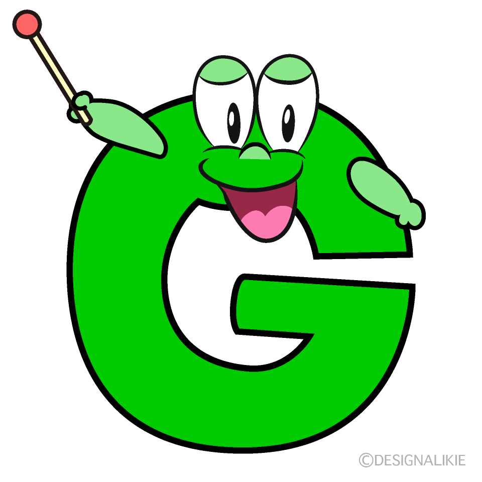 Speaking G Cartoon Character Image