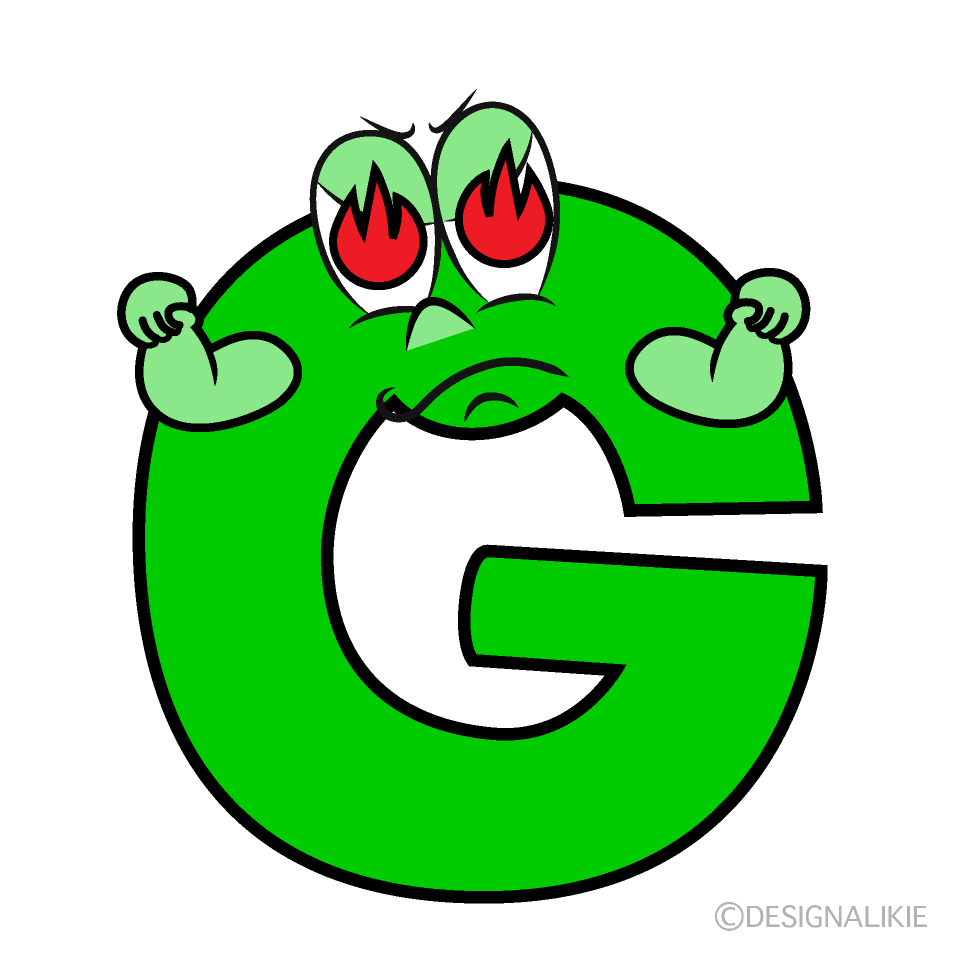 Enthusiasm G Cartoon Character Image