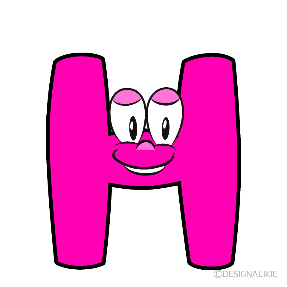 H Cartoon Character Image