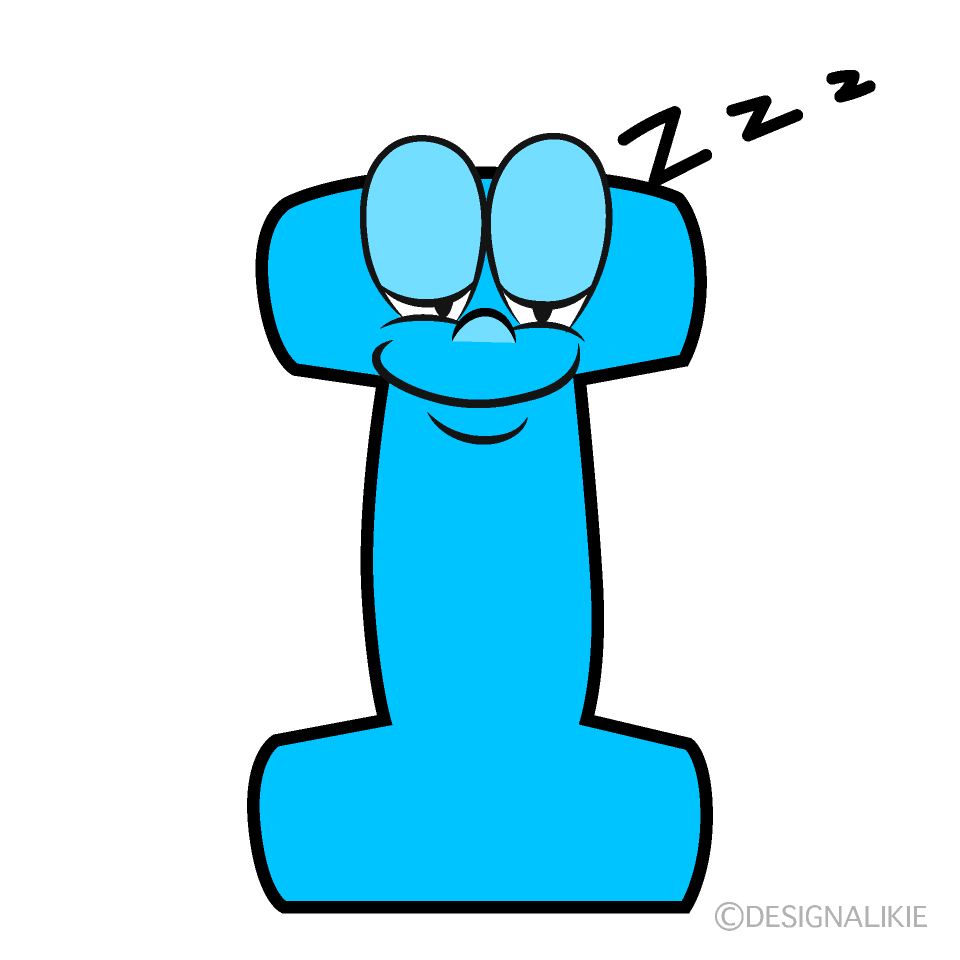 Sleeping I Cartoon Character Image