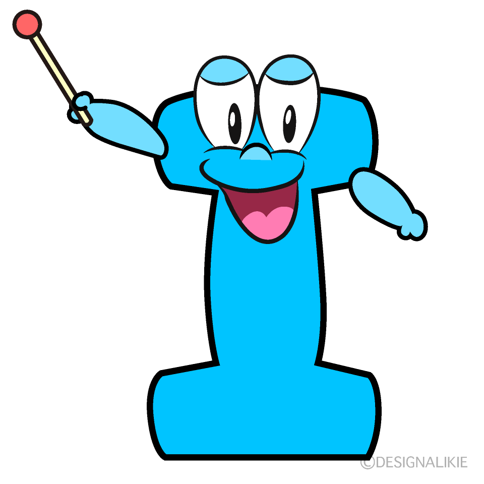 Speaking I Cartoon Character Image