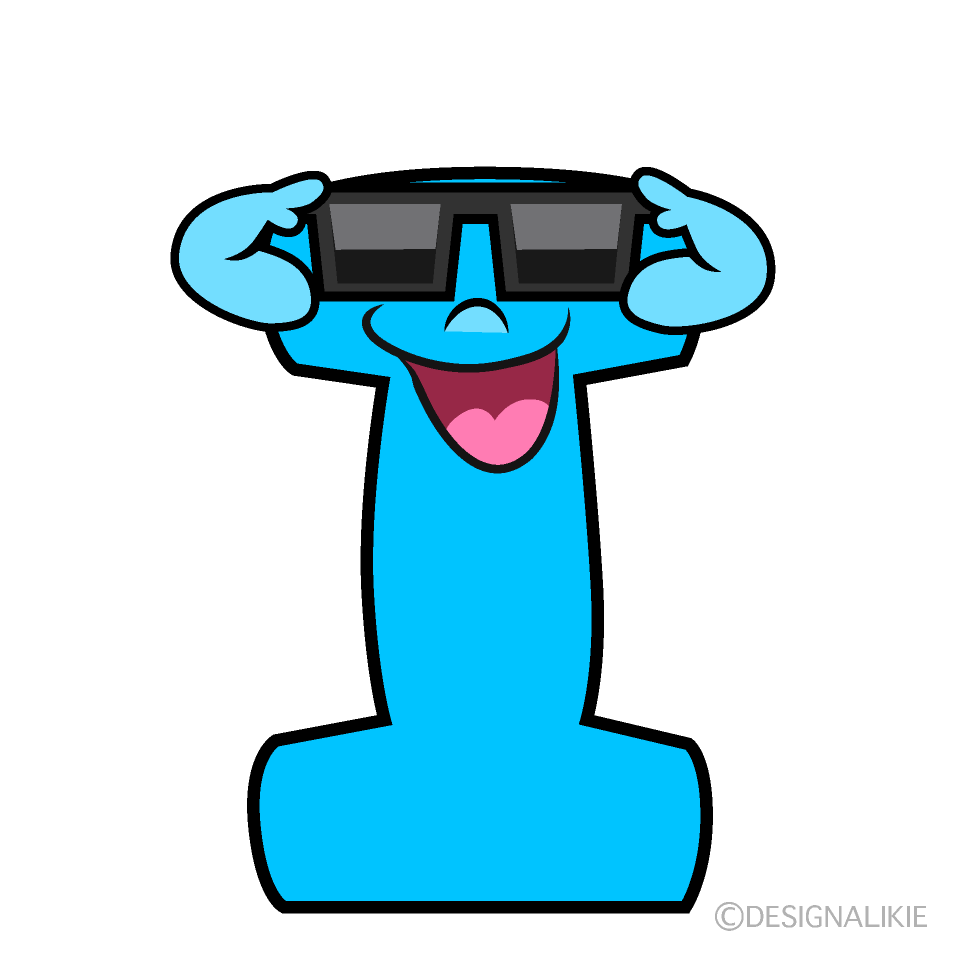 Cool I Cartoon Character Image