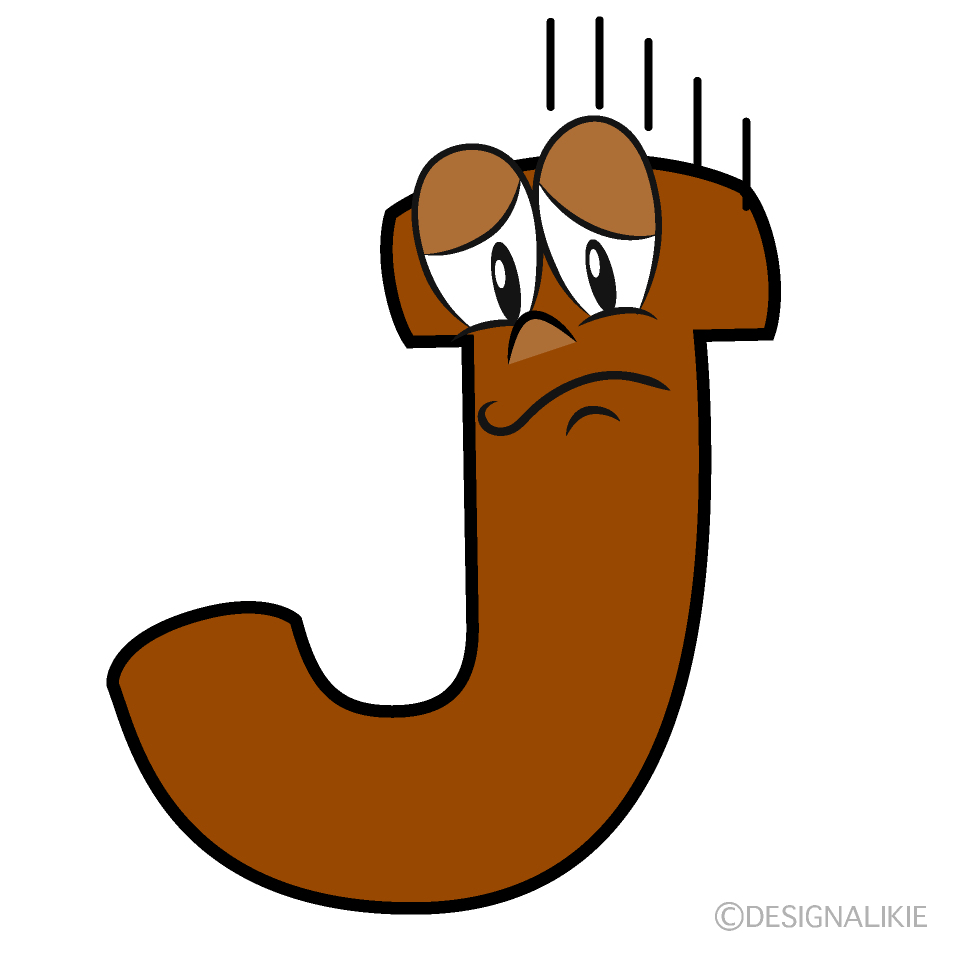 Depressed J Cartoon Character Image