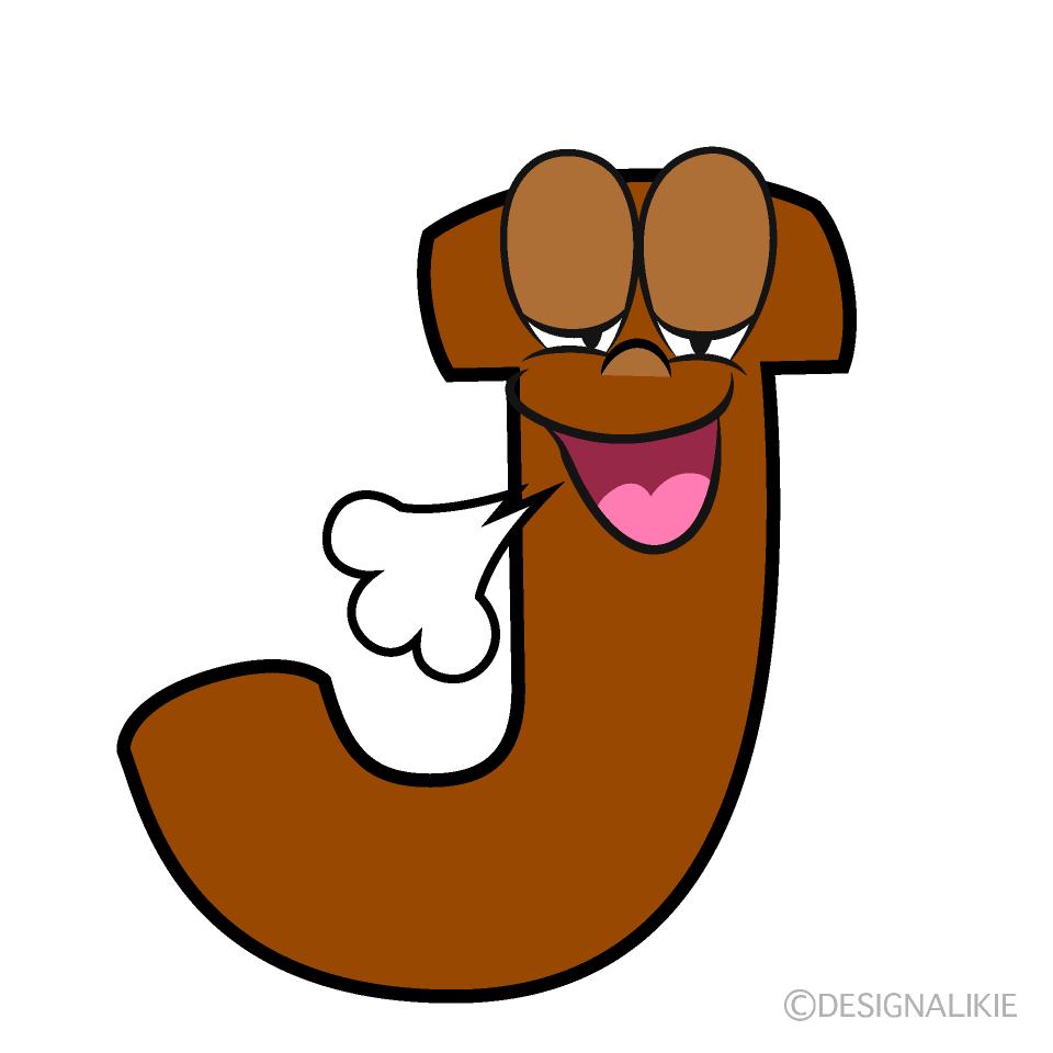 Relaxing J Cartoon Character Image